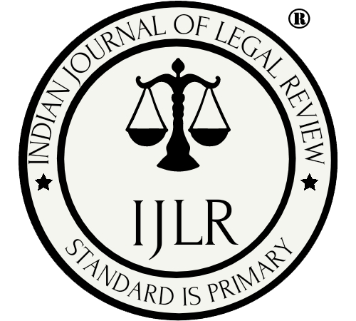 Call for Paper – Indian Journal of Legal Review’s [ISSN – 2583-2344] Volume 3 Issue 2 of 2023; No Registration Fee, Submit Manuscript by May 30th 2023.